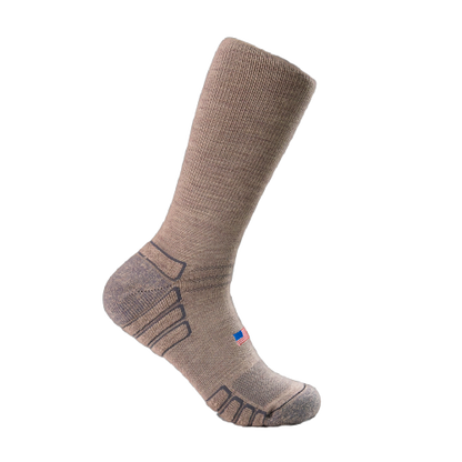 Camel City Mill Boot Wool Work Sock