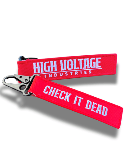 Check it Dead Keychain - High Voltage Industries