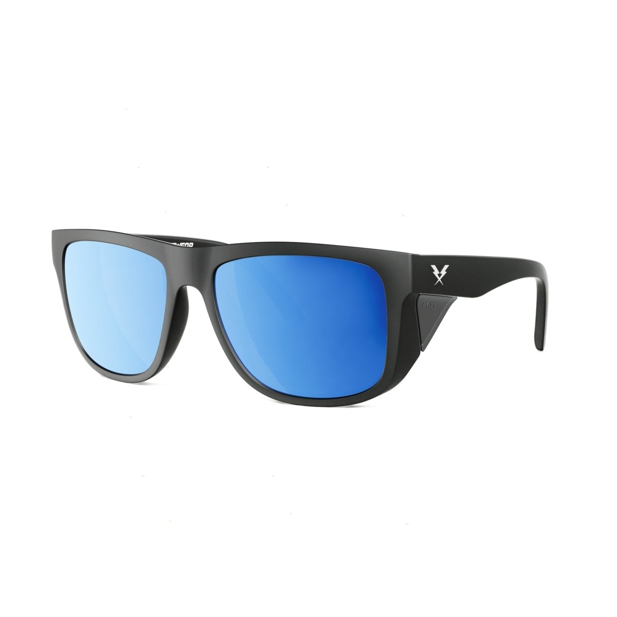 Co Eyewear - A Phase Z87+ Matte Black - Mirrored Color Lens Options - High Voltage Industries