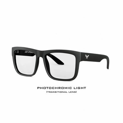 Co Eyewear - Drifter Z87 Matte Black Photochromic - High Voltage Industries