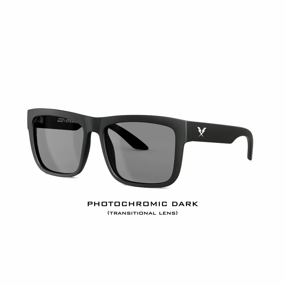 Co Eyewear - Drifter Z87 Matte Black Photochromic - High Voltage Industries