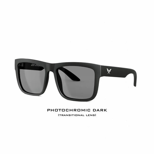 Co Eyewear - Drifter Z87 Matte Black Photochromic - High Voltage Industries