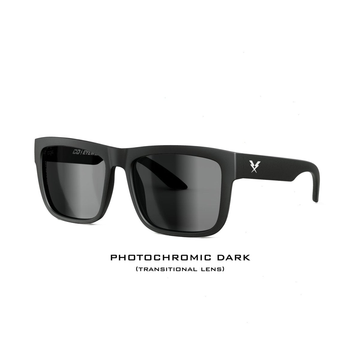 Co Eyewear - Drifter Z87 Matte Black Photochromic - High Voltage Industries