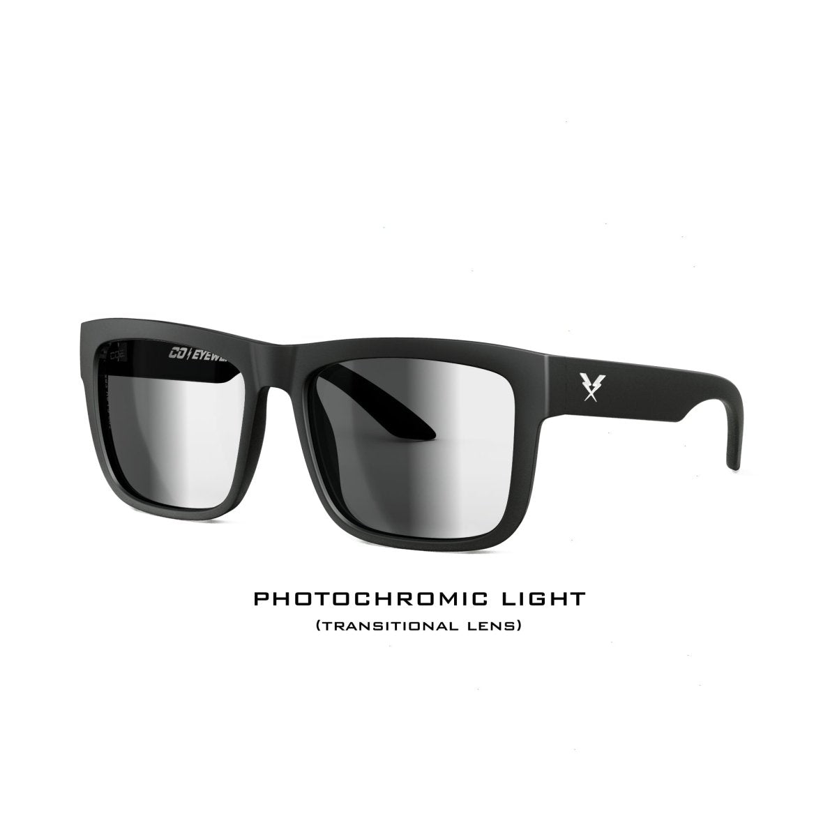 Co Eyewear - Drifter Z87 Matte Black Photochromic - High Voltage Industries