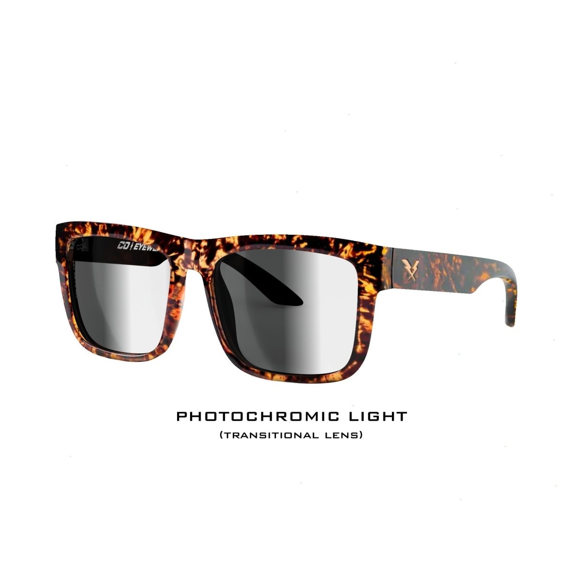 Co Eyewear - Drifter Z87 Tortoise Photochromic - High Voltage Industries