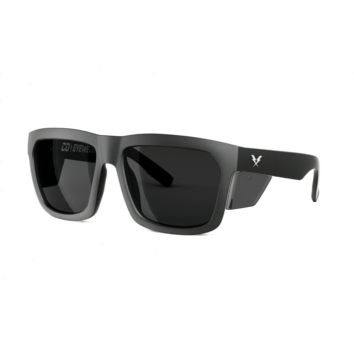 Co Eyewear - Hard Money Z87+ Matte Black XL series - High Voltage Industries