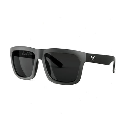 Co Eyewear - Hard Money Z87 Matte Black XL series Rx Lenses - High Voltage Industries