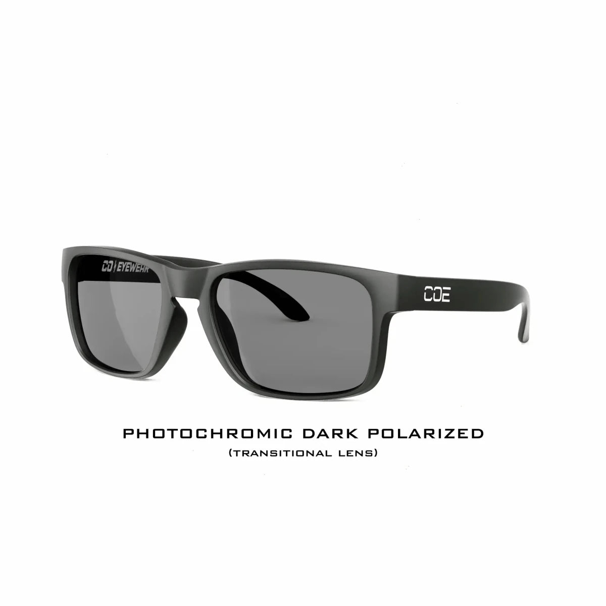 Co Eyewear - Loki Z87 Matte Black Photochromic - High Voltage Industries