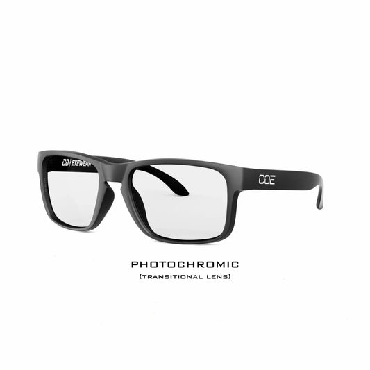 Co Eyewear - Loki Z87 Matte Black Photochromic - High Voltage Industries