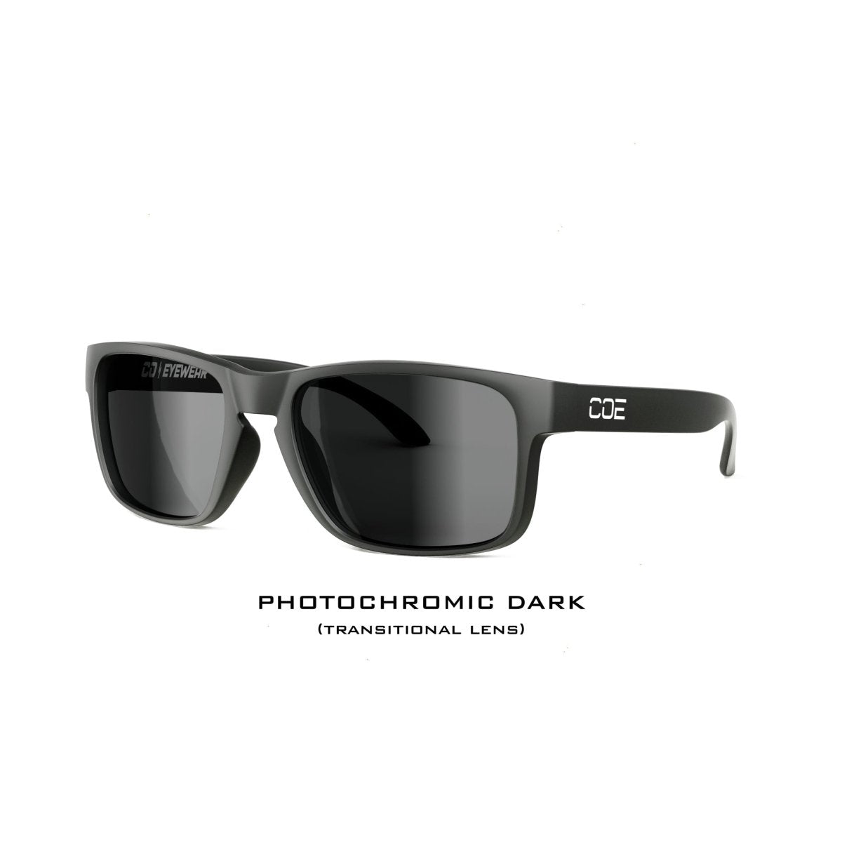Co Eyewear - Loki Z87 Matte Black Photochromic - High Voltage Industries