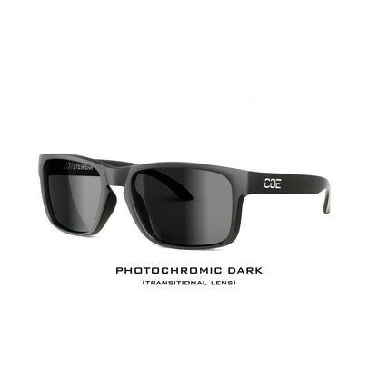 Co Eyewear - Loki Z87 Matte Black Photochromic - High Voltage Industries