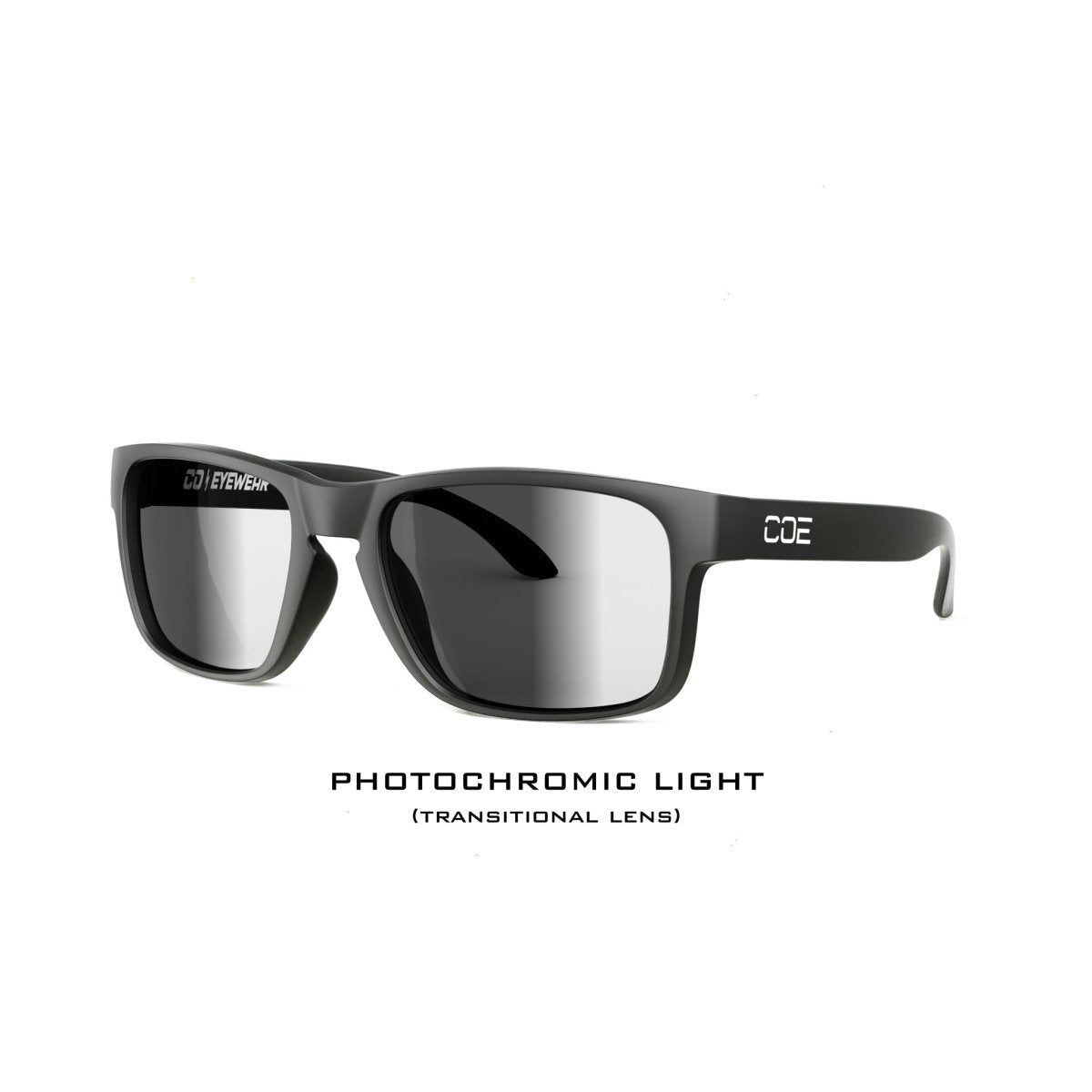 Co Eyewear - Loki Z87 Matte Black Photochromic - High Voltage Industries