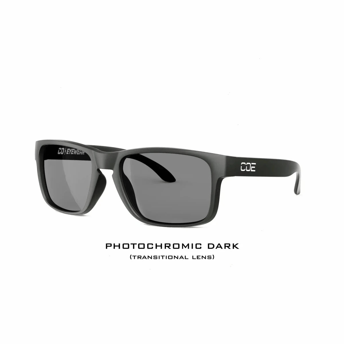 Co Eyewear - Loki Z87 Matte Black Photochromic - High Voltage Industries