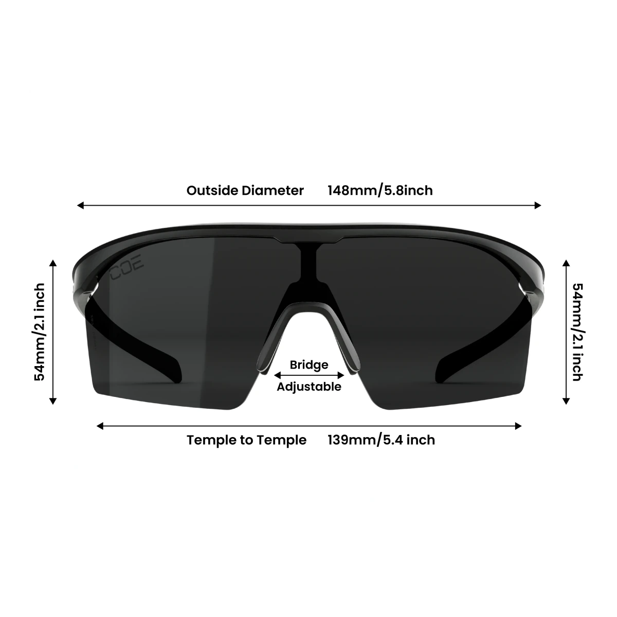 Co Eyewear - Surge Z87+ Matte Black - High Voltage Industries