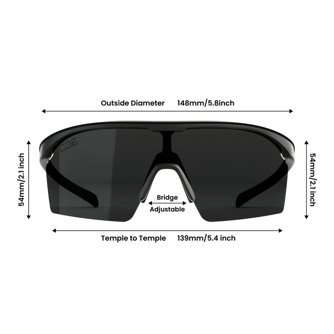 Co Eyewear - Surge Z87+ Matte Black - High Voltage Industries