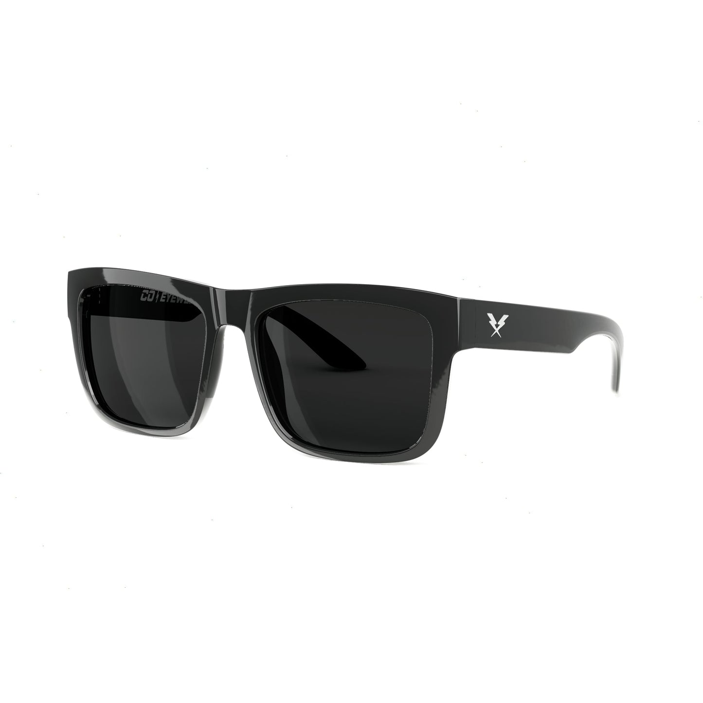 Co Eyewear - Drifter Z87 Gloss Black - High Voltage Industries