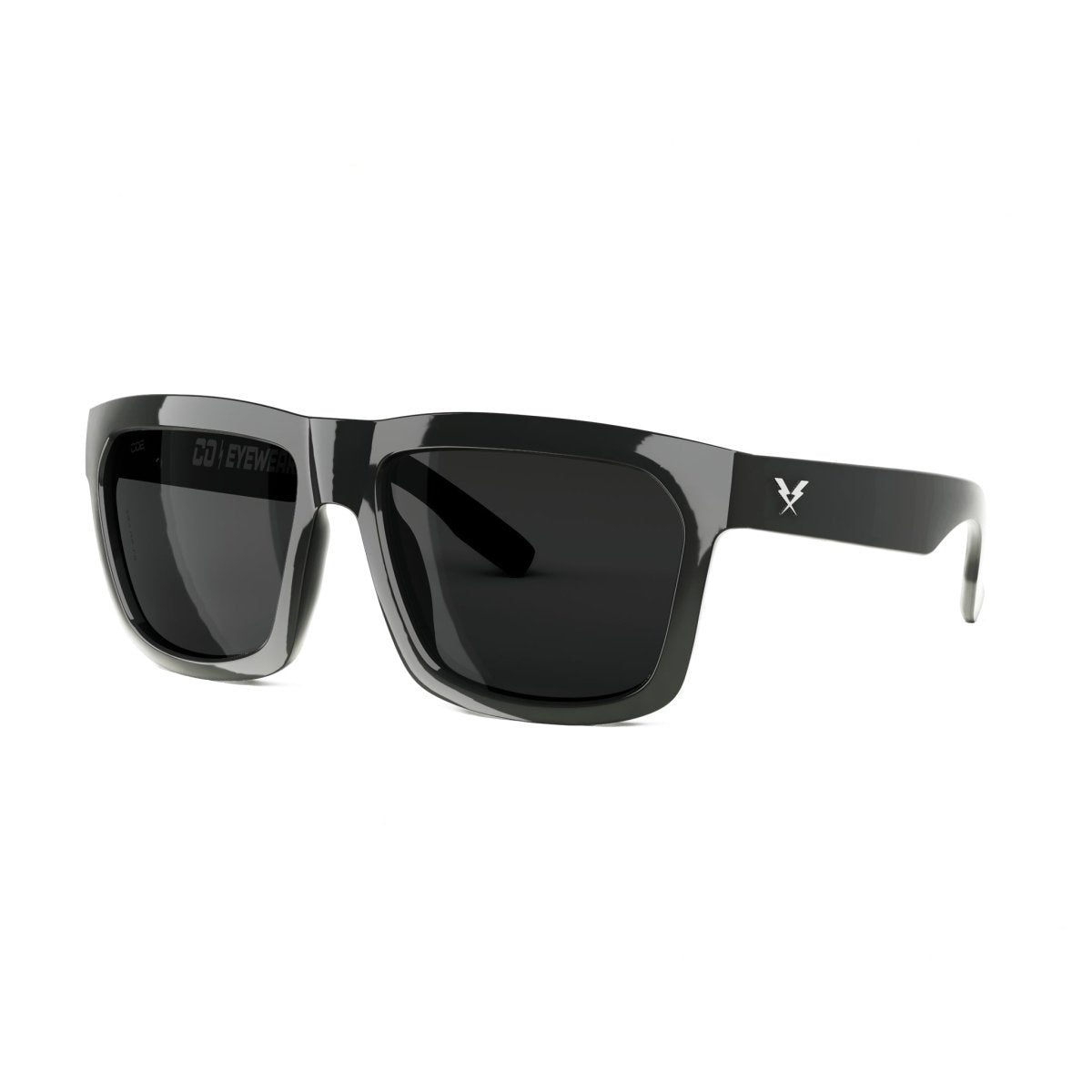 Co Eyewear - Hard Money Z87 Gloss Black XL series - High Voltage Industries