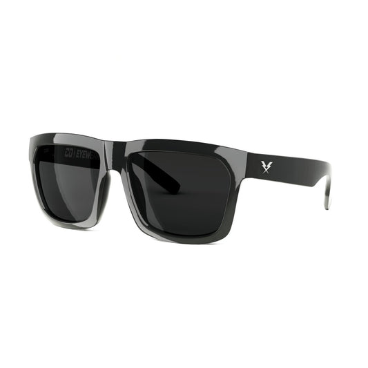 Co Eyewear - Hard Money Z87 Gloss Black XL series - High Voltage Industries