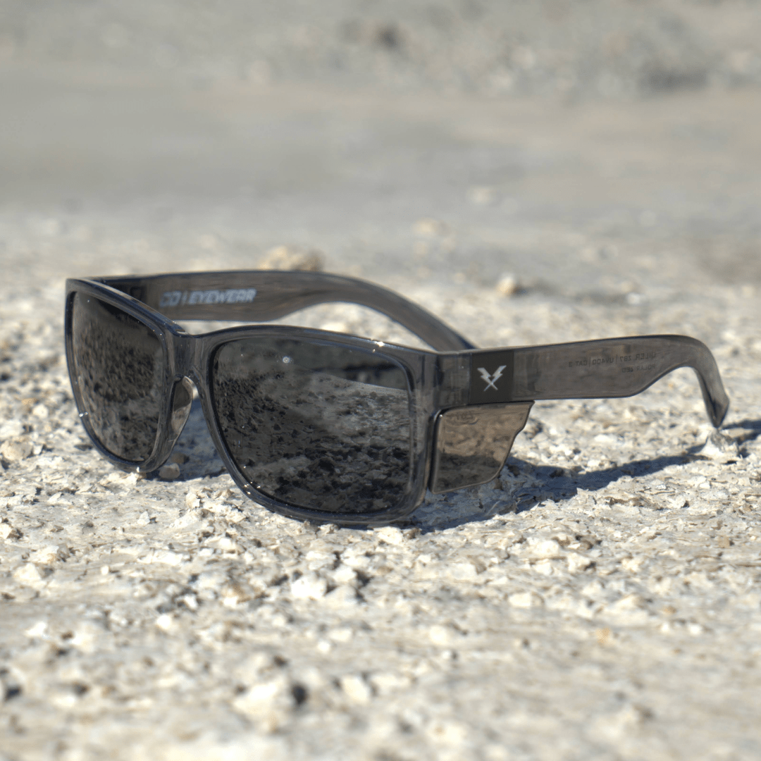 Co Eyewear - Oiler XL Z87+ Gray - High Voltage Industries