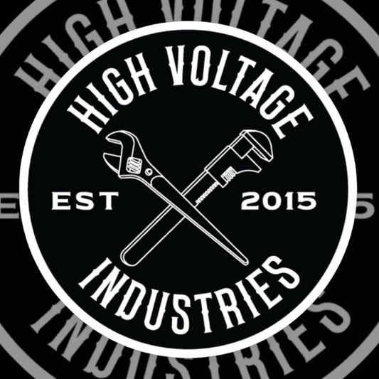 Crest Sticker - High Voltage Industries