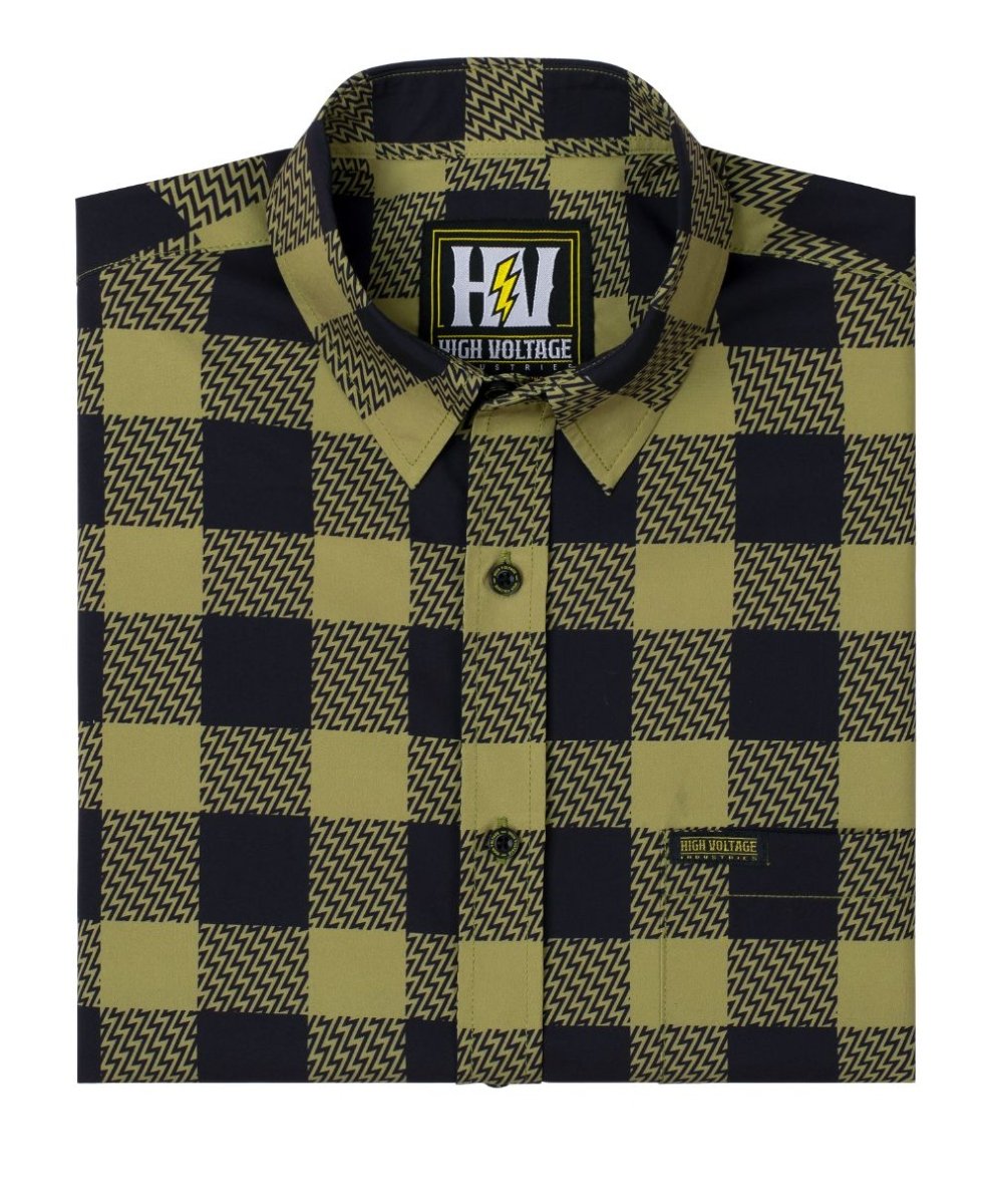 Decoy Button Up - High Voltage Industries