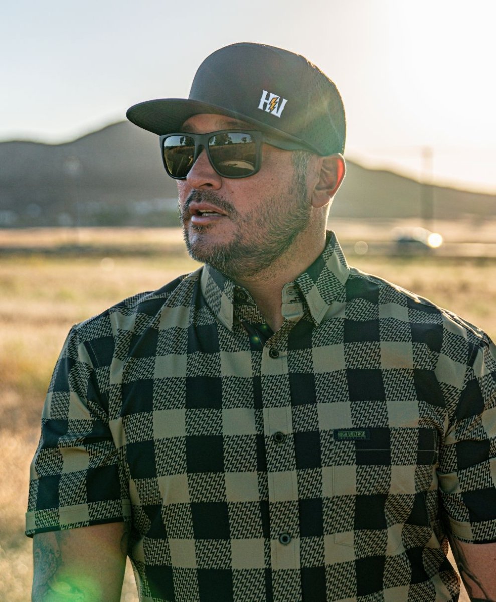 Decoy Button Up - High Voltage Industries