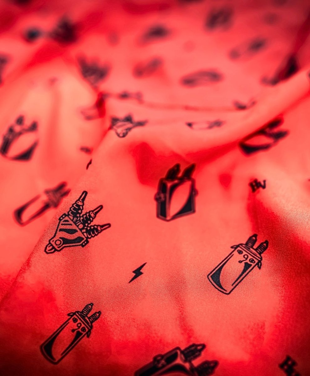 Distro Button Up - High Voltage Industries