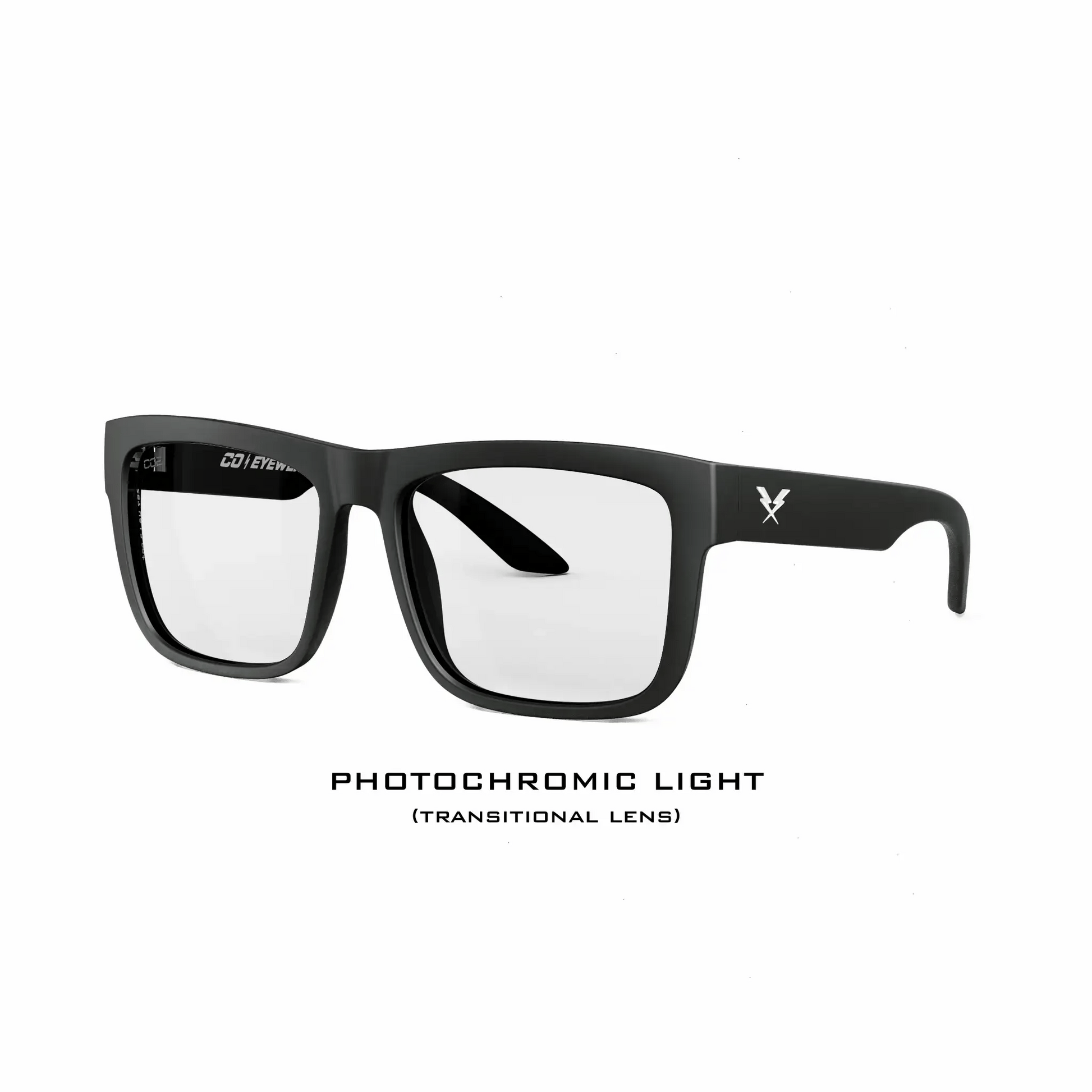 Co Eyewear - Drifter Z87 Matte Black Photochromic - High Voltage Industries