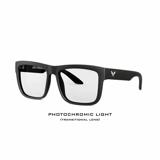 Co Eyewear - Drifter Z87 Matte Black Photochromic - High Voltage Industries