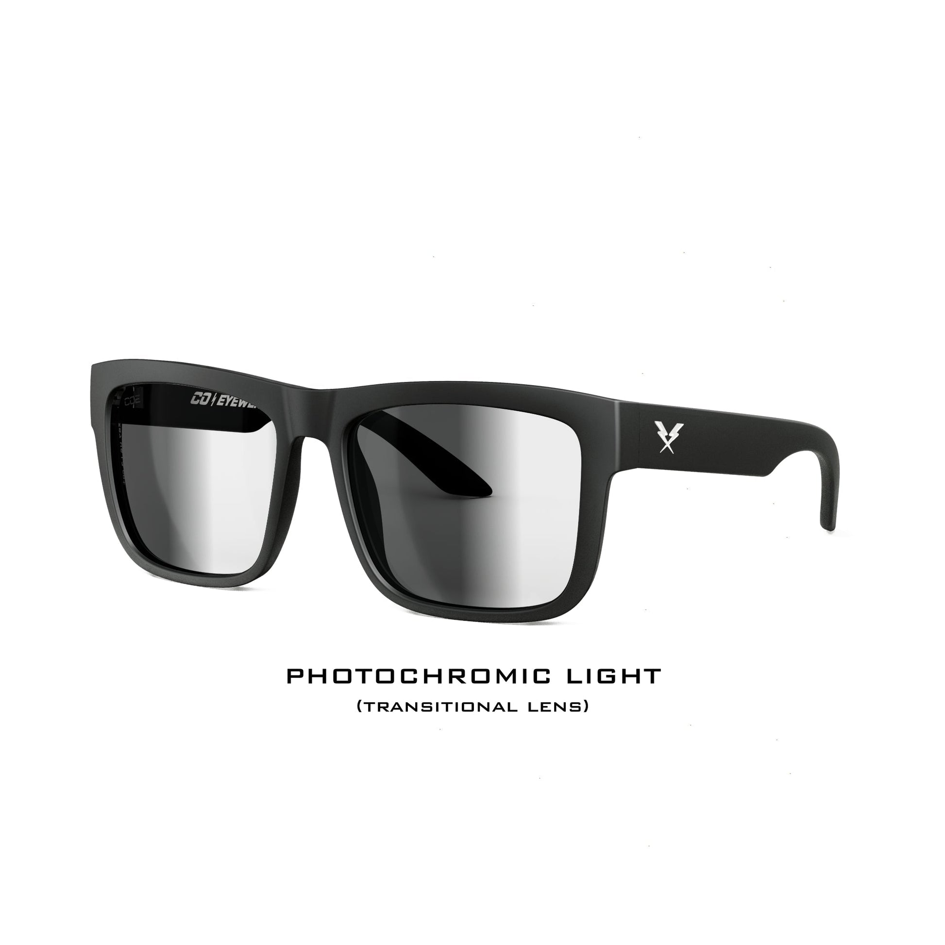 Co Eyewear - Drifter Z87 Matte Black Photochromic - High Voltage Industries