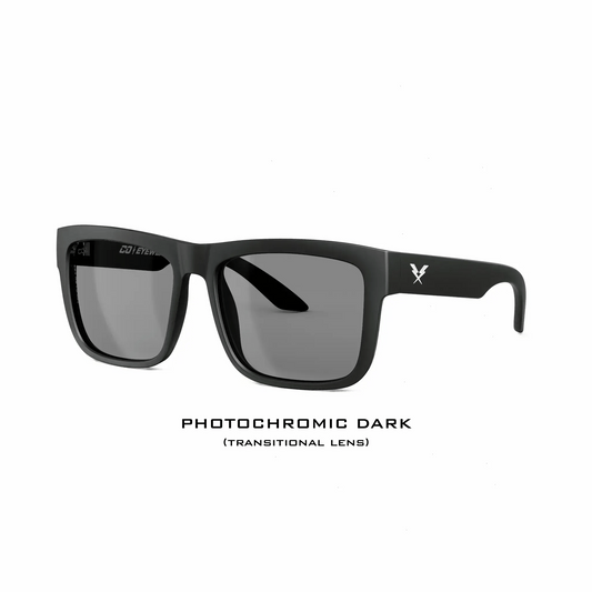 Co Eyewear - Drifter Z87 Matte Black Photochromic - High Voltage Industries
