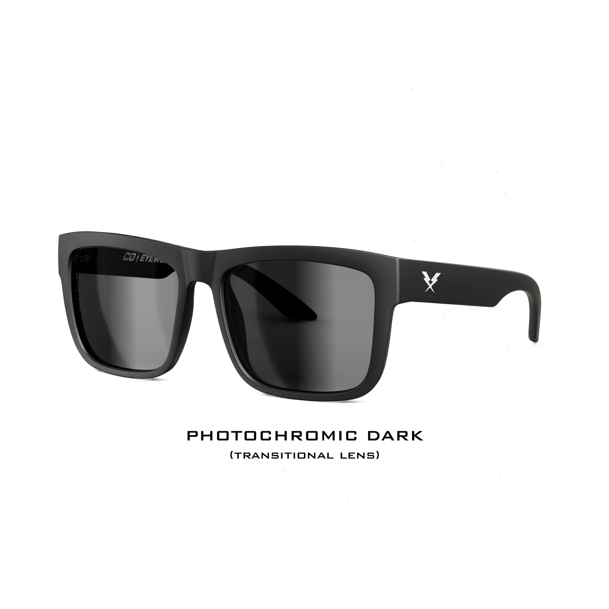 Co Eyewear - Drifter Z87 Matte Black Photochromic - High Voltage Industries