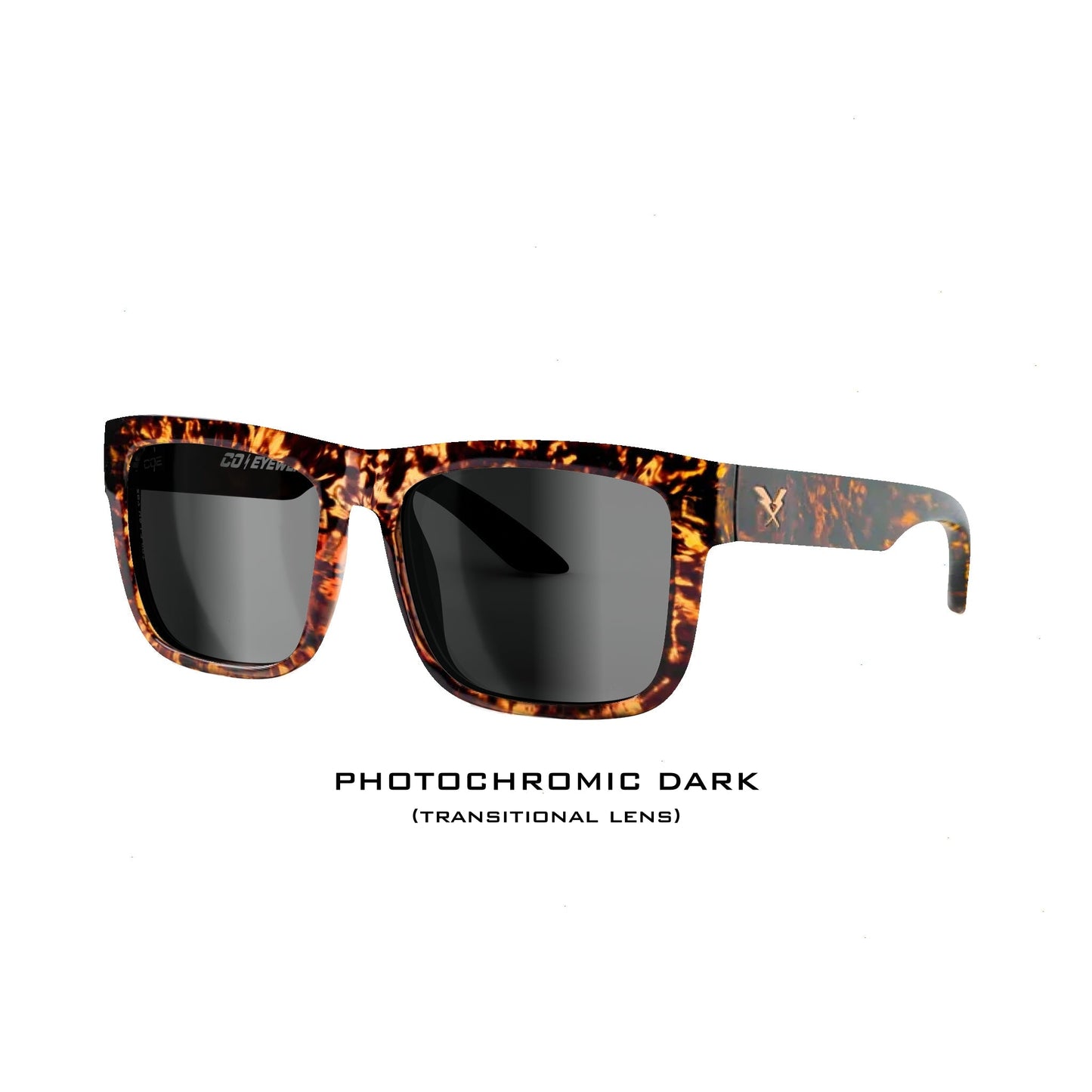Co Eyewear - Drifter Z87 Tortoise Photochromic - High Voltage Industries