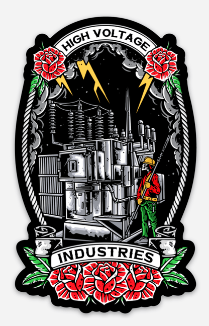 Electrifier Sticker - High Voltage Industries