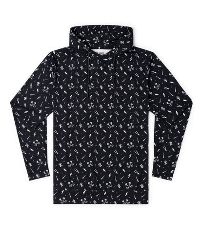Essentials Performance Hoodie - (Black) - High Voltage Industries