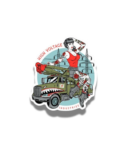 Fury Sticker - High Voltage Industries