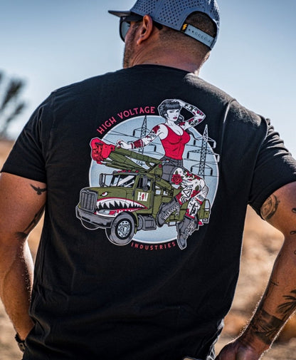 Fury Tee - Made in USA - High Voltage Industries