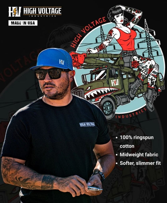Fury Tee - Made in USA - High Voltage Industries