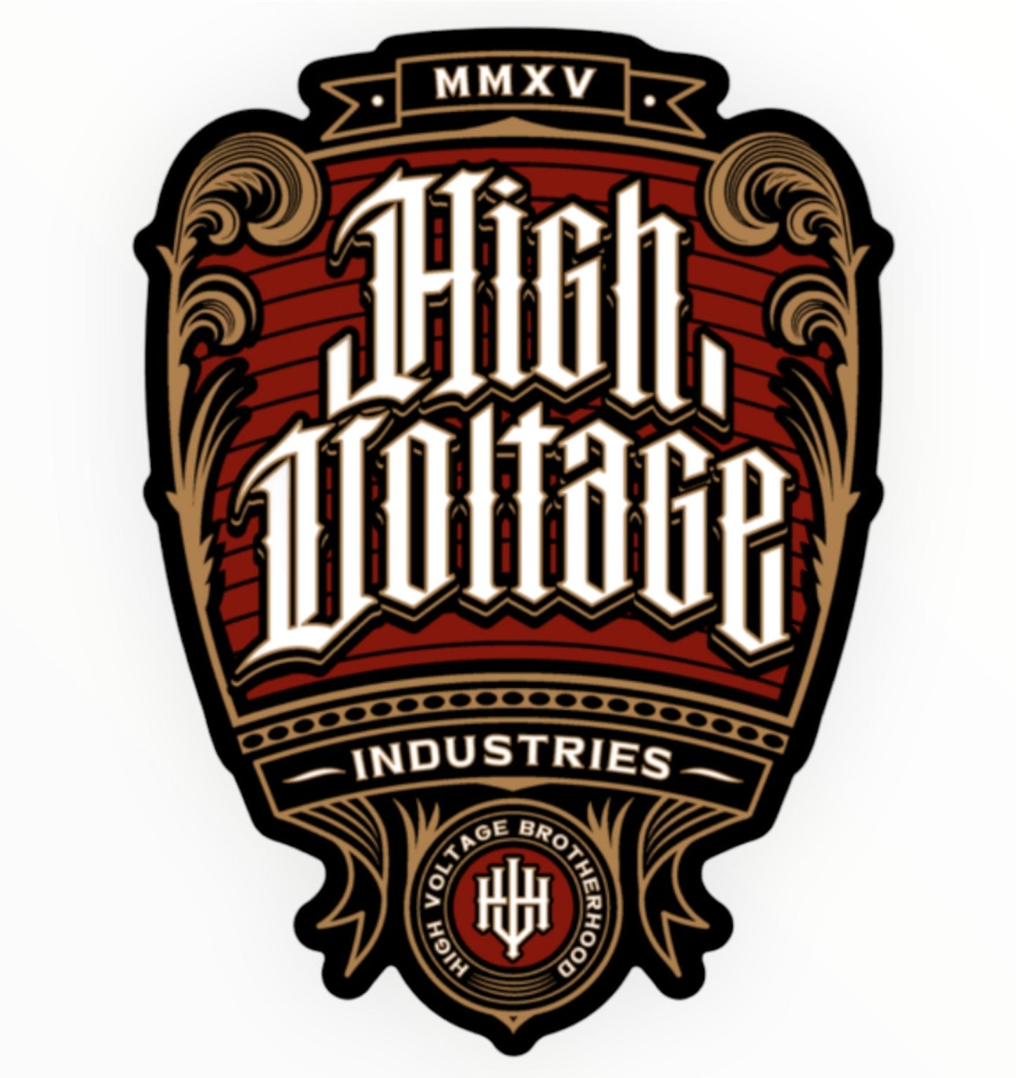 Heritage Sticker - High Voltage Industries