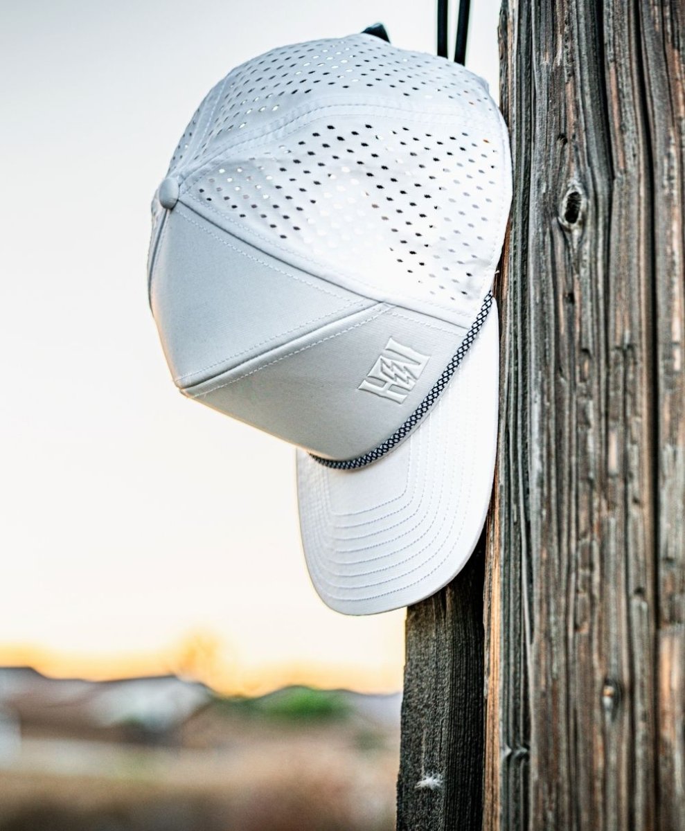 Stormcode Premium Hat (White) - High Voltage Industries