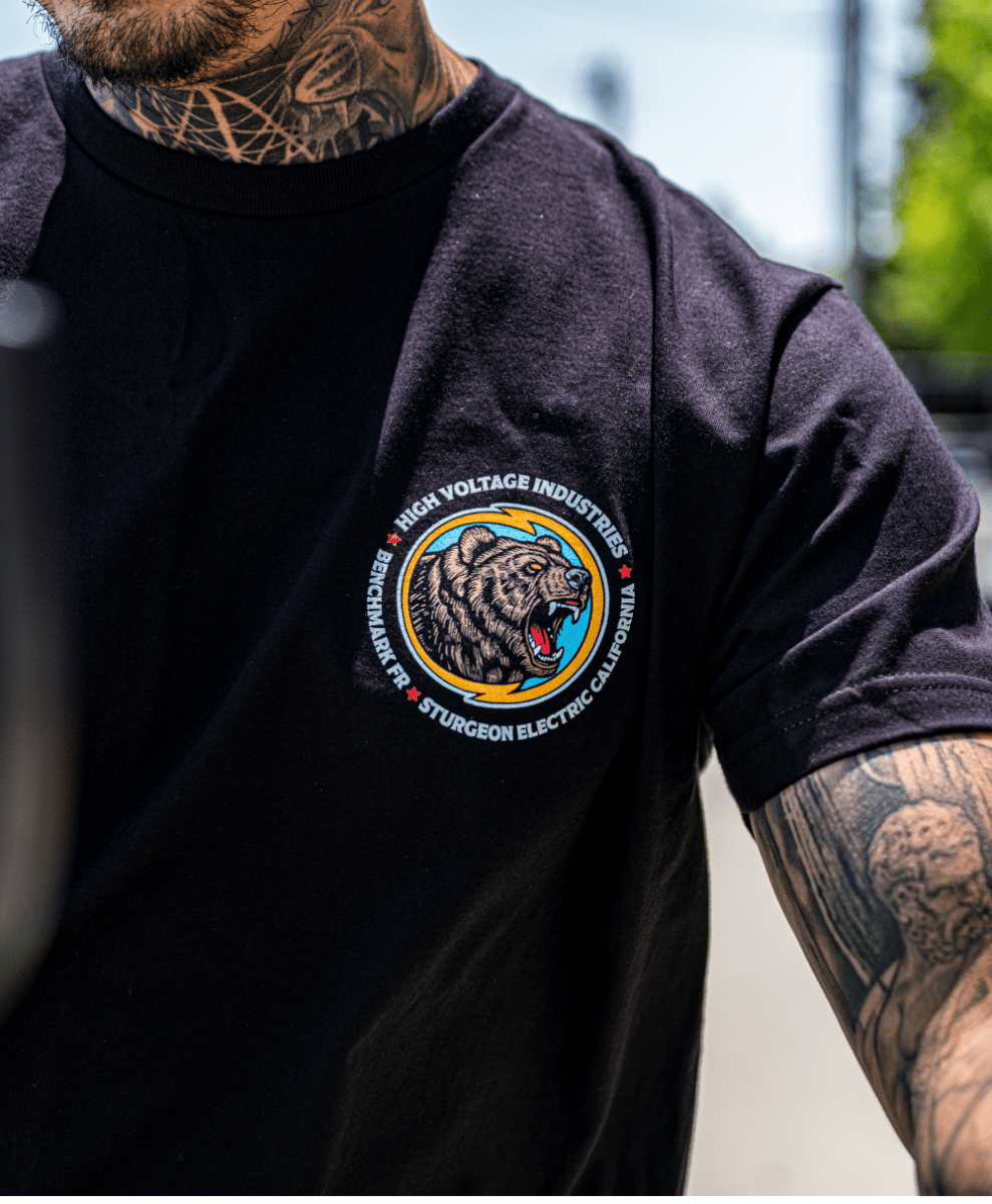 LIMITED EDITION: 2025 Rodeo Collab Tee - MADE IN USA - High Voltage Industries