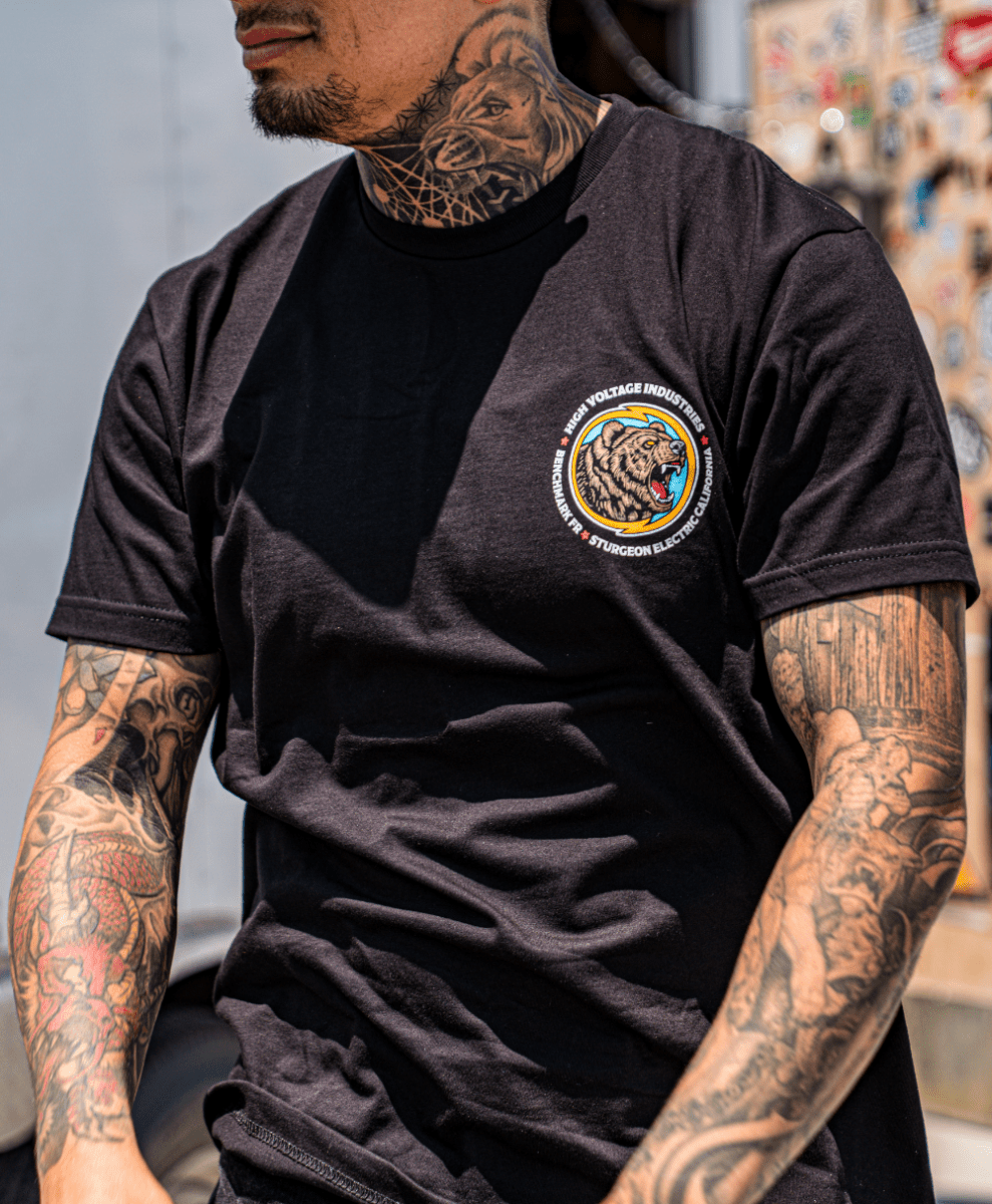 LIMITED EDITION: 2025 Rodeo Collab Tee - MADE IN USA - High Voltage Industries