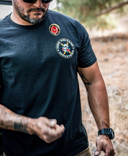 Drag Up Challenge Coin - High Voltage Industries