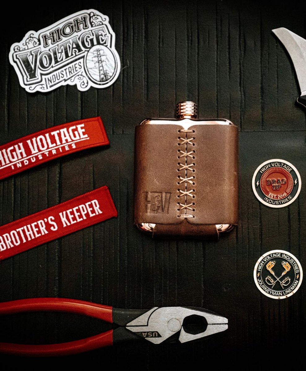 Talon Copper Flask - High Voltage Industries