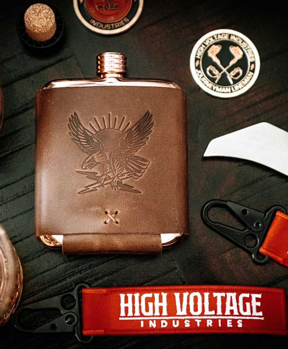 Talon Copper Flask - High Voltage Industries