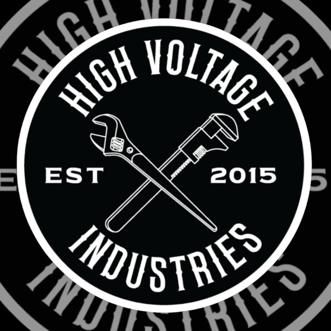 Crest Sticker - High Voltage Industries