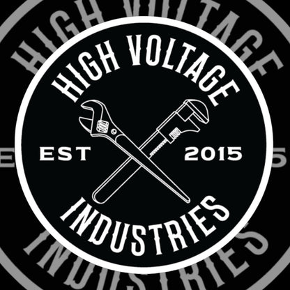 Crest Sticker - High Voltage Industries