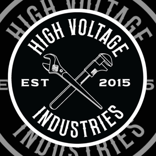 Crest Sticker - High Voltage Industries