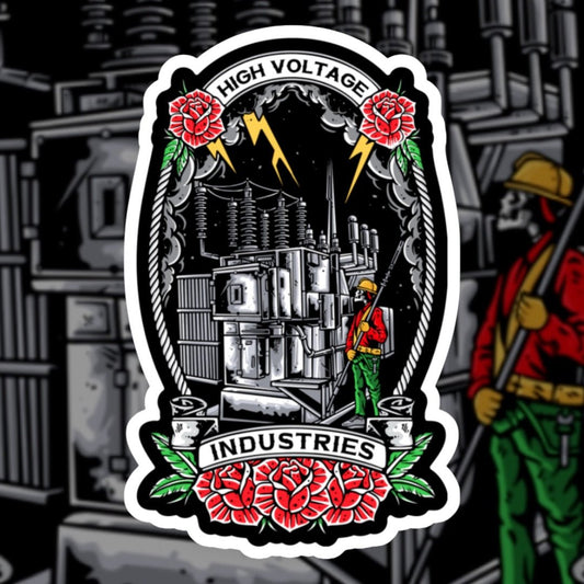 Electrifier Sticker - High Voltage Industries