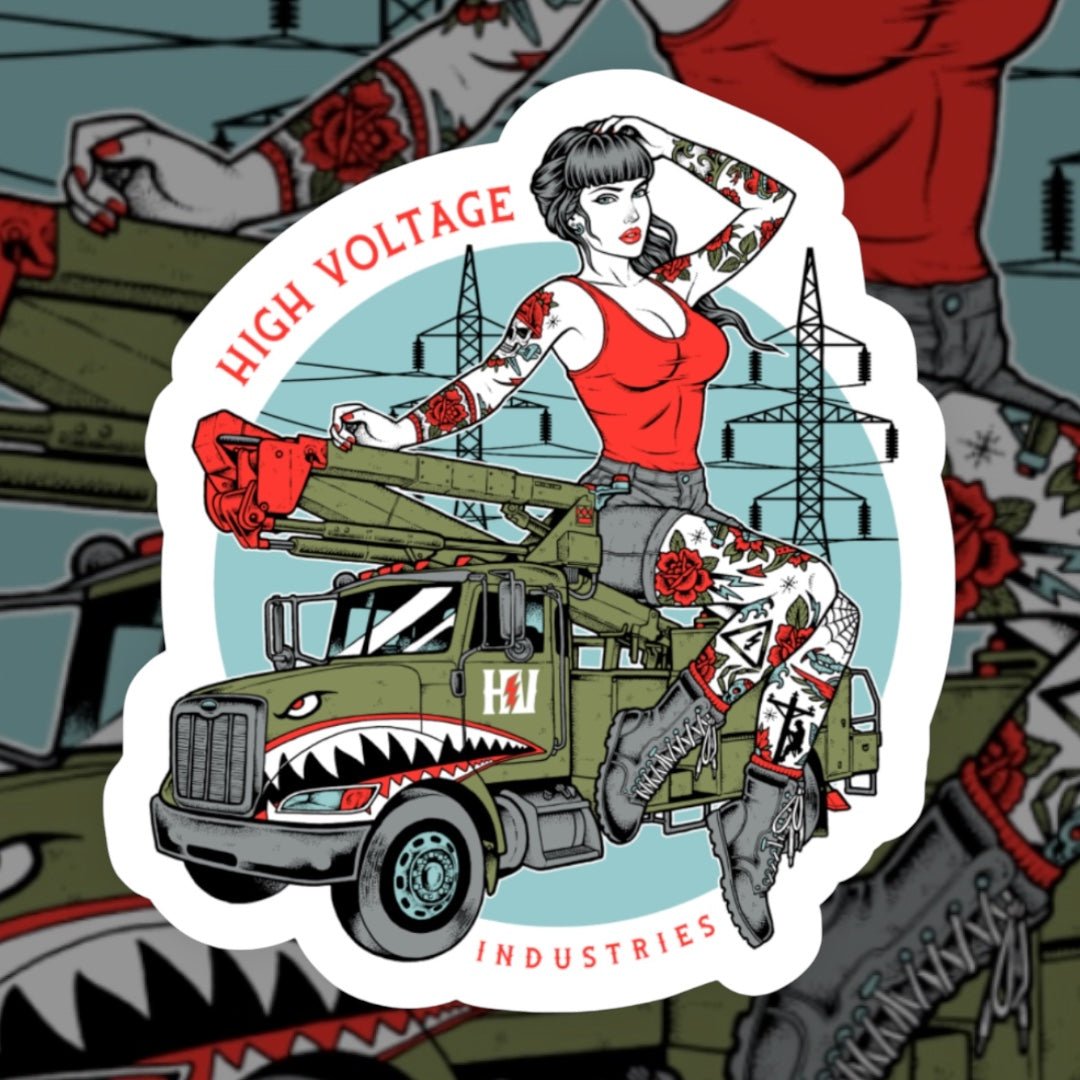 Fury Sticker - High Voltage Industries